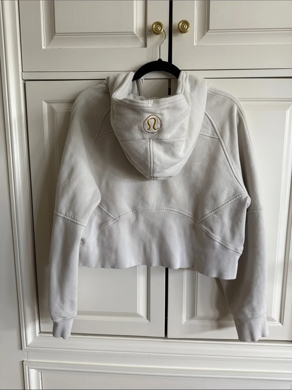 lululemon athletica Cream Half-Zip Hooded Pullover - Picture 3 of 3
